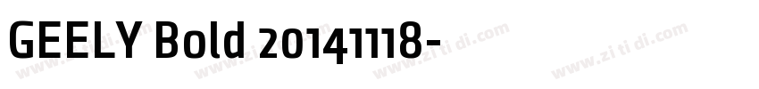 GEELY Bold 20141118字体转换